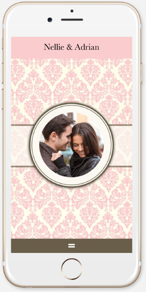 Designer Damask Pink App