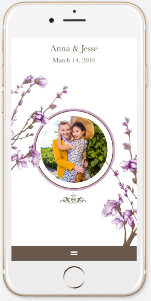 Fine Forsynthia Purple 2 App