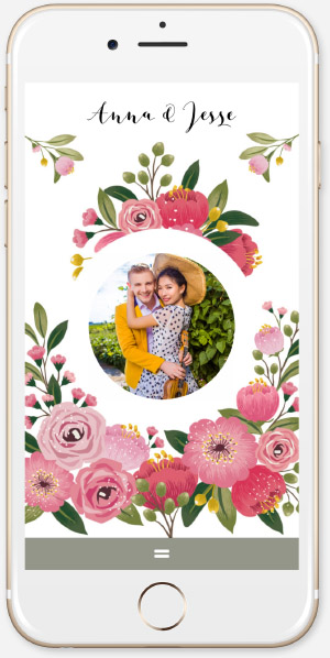 Blanche Painted Flowers App