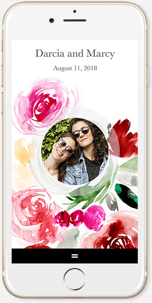 Brushed Roses App