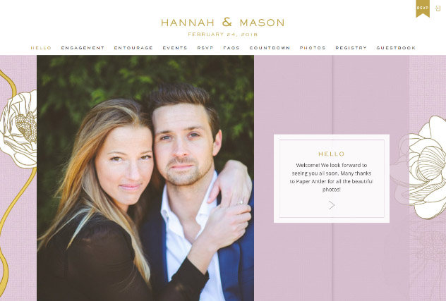 Spring Madison multi-pages website layout
