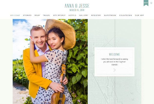 Emerald City Love - Seattle multi-pages website layout