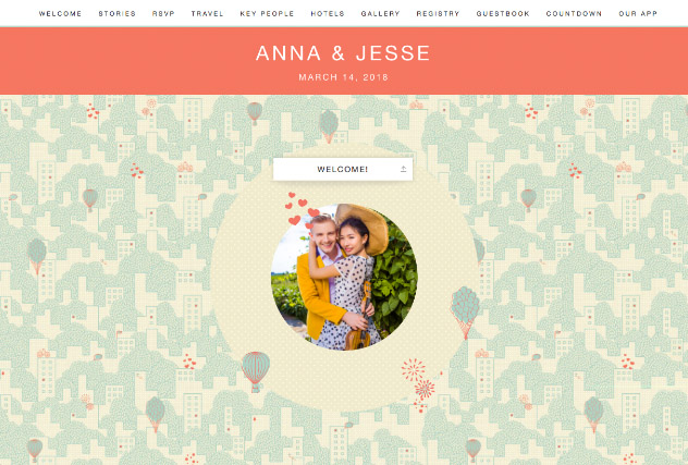 Urban Love by Casa 2 single page website layout