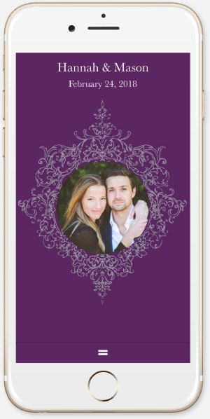 Opulent Crest Purple App
