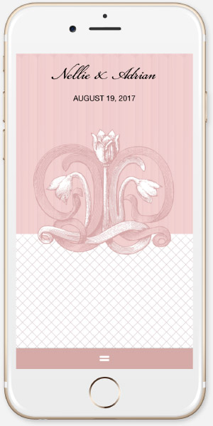 Ruffled Blush App