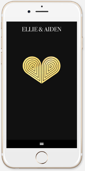 Gold Heart Deco App