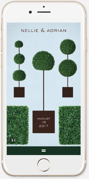 Topiary by Carolina Herrera App