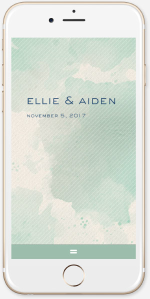 Painterly Chic in Mint App