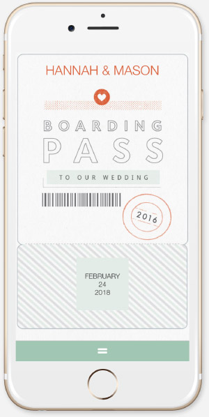 Vintage Boarding Pass 2016 App