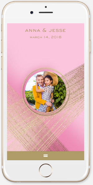 Soft Blush Spun Gold App