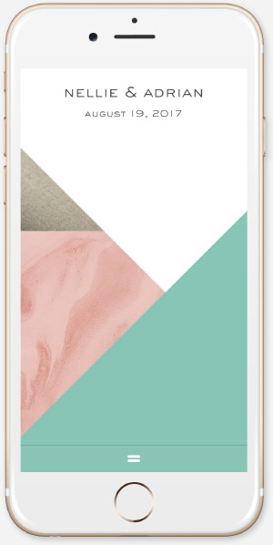 Marble Colorblock App