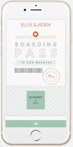 Vintage Boarding Pass 2017 App