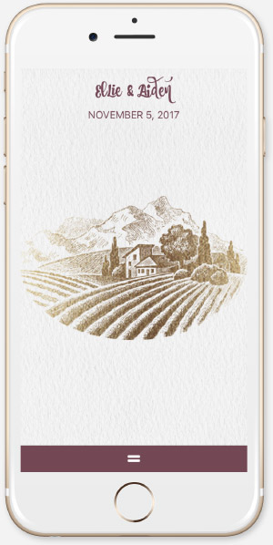 Rustic Vineyard - Gold App