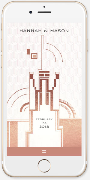 Modern Grandeur - Rose Gold App