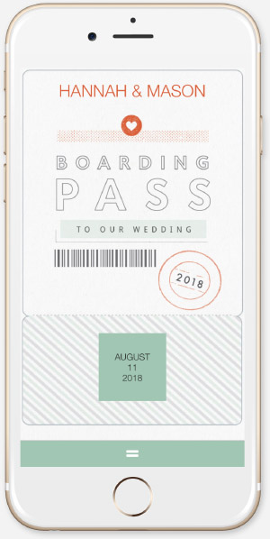 Vintage Boarding Pass 2018 App