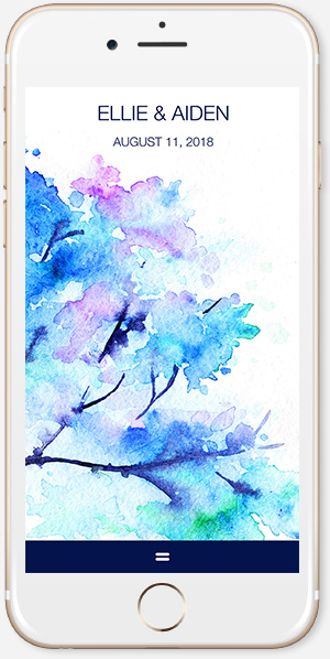 Watercolor Branches App