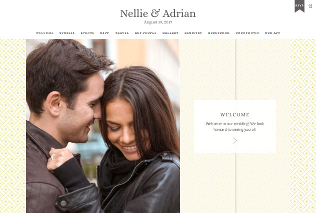 Bryant Park multi-pages website layout