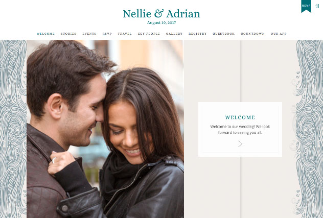 Ocean of Love multi-pages website layout