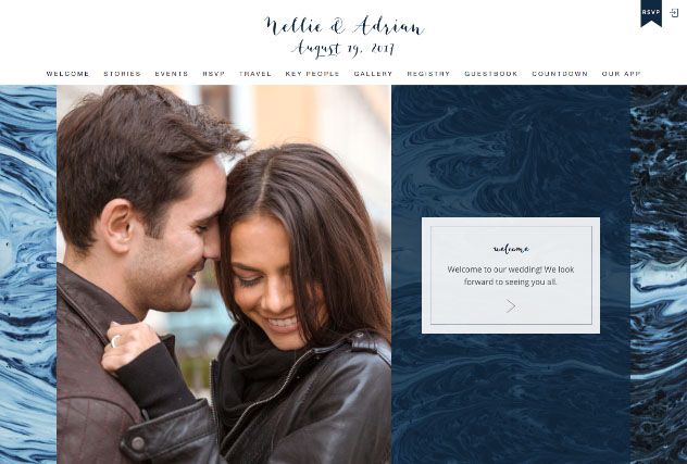 High Tide multi-pages website layout