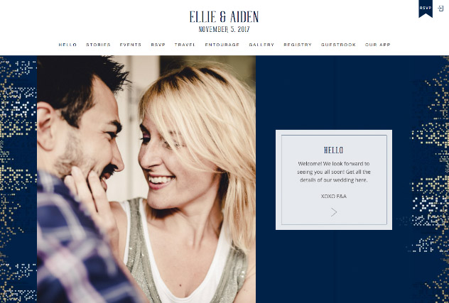 City Chic Twilight multi-pages website layout