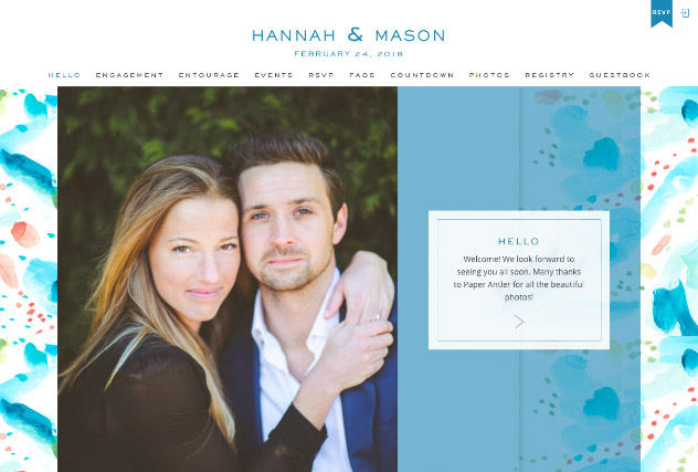 Sag Harbor I multi-pages website layout