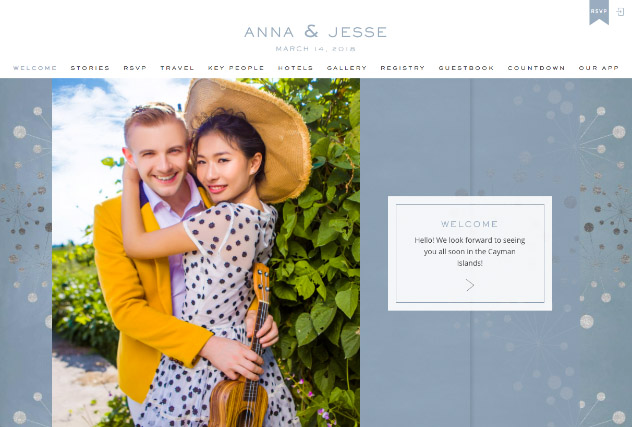 Winter Frost multi-pages website layout