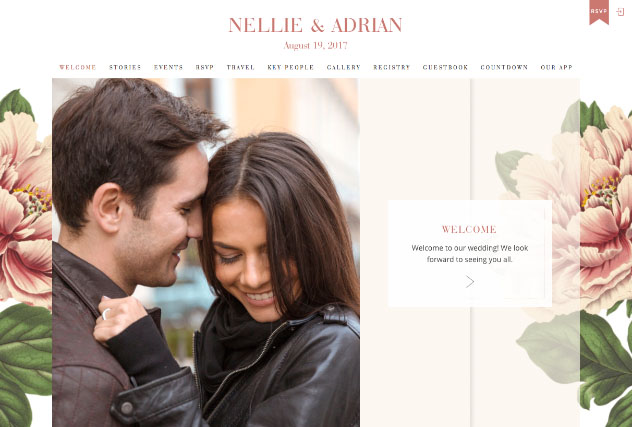 Lauren II multi-pages website layout
