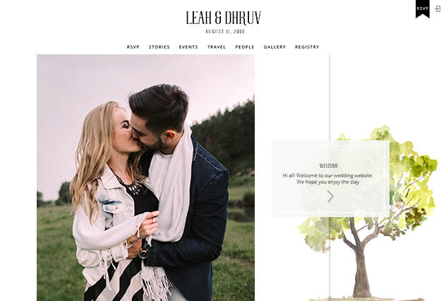 The Grand Tree multi-pages website layout
