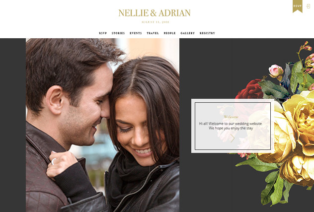 Kristen multi-pages website layout