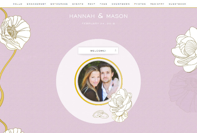 Spring Madison single page website layout