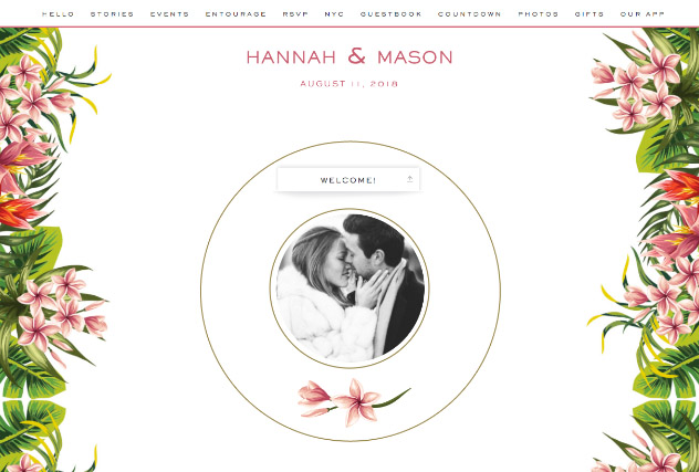 Kelley single page website layout